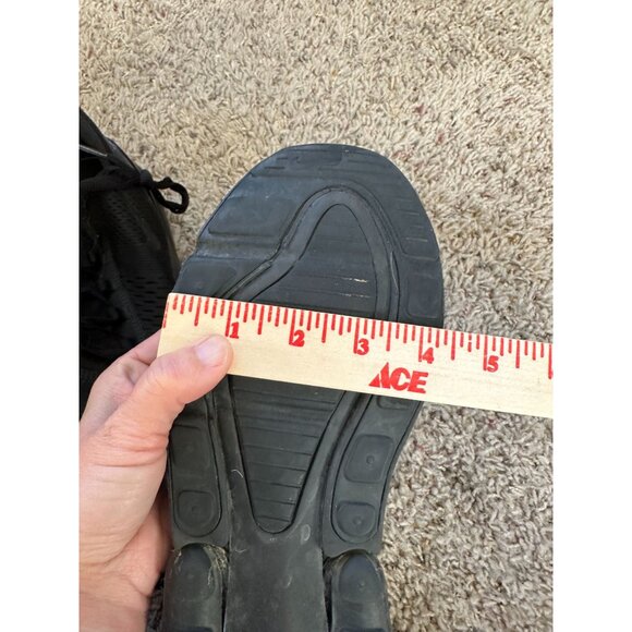 Nike Air Max 720 Mens Sneakers Triple Black 13 Cushioned Lightweight Lace-Up - Picture 7 of 7